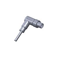 Amphenol LTW M12D-04BMMM-PR8D01 Sensor Cables / Actuator Cables Circular Metric Connector MPronto-12 (M12 Push Pull), D Code, Metal, 4A, 04 pins, Male Connector, Male Contact, Right Angle, Overmolded, Length 1000mm, IP68 Mated
