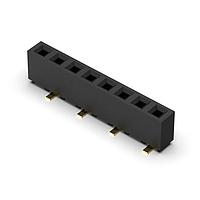 GCT (Global Connector Technology) BG125-05-A-1-1-0440-N-D Sockets 5w, 2.54mm Pitch Socket, SIL, SMT, Vert, D/Ent, R1, GF, Tube