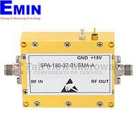 Fairview SPA-180-37-01-SMA-A  300 MHz to 18 GHz, Medium Power Broadband Amplifier with 1 Watt, 37 dB Gain and SMA