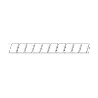 Amphenol Anytek DML010100100G Marker Strip Marking Label DML 10- 10mm210 place
