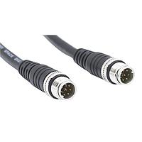 NorComp CCA-000-M02R195 Sensor Cables / Actuator Cables M12 8 pos Male/Male straight/straight 2m