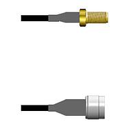 Amphenol Custom Cable Q-2V02I0003120i RF Cable Assemblies SMA-SJ/N-SP G174 120I