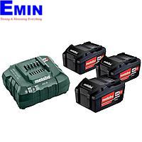 METABO BASIC SET 3 X 4.0 AH Battery pack 3 X 4 Ah (4 Ah)
