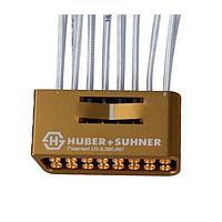 HUBER+SUHNER MF53/2x8A_21MXP/21SK_erg/229 RF Cable Assemblies Multicoax breakout, 2x8, MXP jack(f) to SK(2.92) jack(f), 229mm