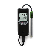 HANNA HI991001 Extended Range Portable pH Meter (-2.00~ 16.00 pH)