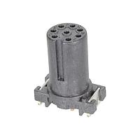 HARTING 21033112810 Inserts M12 A 8pin fml strt SMT pcb mnt unshld