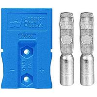 Anderson Power Products SBS50BLU#6 Connectors SBS50 2P HSNG BLUE W/ 50A 6 AWG CONT