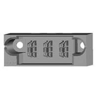 AMP Connectors - TE Connectivity 6600303-7 Power to the Board 3ACP MBXL VERT HDR