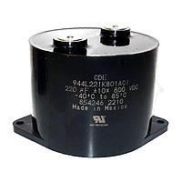 Cornell Dubilier (CDE) 944L161K801ABI DC Link Capacitor 800VDC 160uF 10% Insert Mount