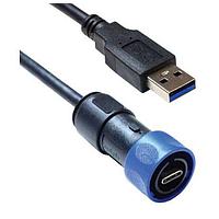Bulgin PXP4040/C/A/2M00 USB 3.1 Gen 1 4002 Series C-Type USB Conn 2M Cbl