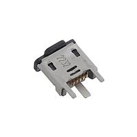 Amphenol Commercial Products GMCB05B23124H1EU Micro USB Type B Connectors USB MICRO B TYPE VT BLACK LCP