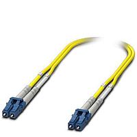 PHOENIX CONTACT 1115627 Fiber Optic Cable Assemblies Single-mode OS2 duplex jumper  LC-LC  UPC polishing  length 3 m