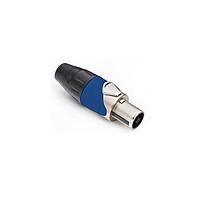 Amphenol Audio SP-4-FN Speaker Connectors 4P Cable Conn Screw Blue/Nickel Metal