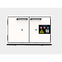 Labnori FUB90089 Type 90 Minutes Underbench Flammable Storage Cabinet (Wing Door, 890x535x600, 280 kg)