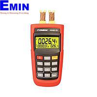 OMEGA HH801B Dual input handheld thermometer (-200 to 1372 °C, J/K/T/E input, 2CH)