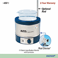 DaiHan DH.WHM121614 Heating mantle Al-case, Stirrer, w/control, B.400ml 120V