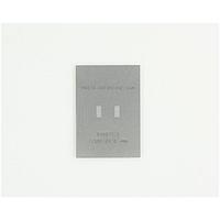 Chip Quik PA0077-S Sockets & Adapters TVSOP-20 Stainless Steel Stencil