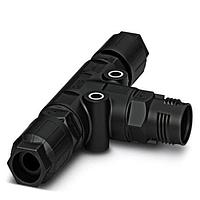 PHOENIX CONTACT 1414713 Circular Metric Connectors QPD T 2PE1,5 2X8-13 BK