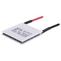 Laird Thermal Systems 56740-502 Ceramic Plate Thermoelectric Cooler, Ceramic Plate, for High Current, RTV, 27.6W, 30x30x3.8mm