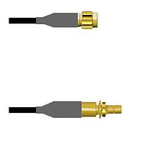 Amphenol Custom Cable Q-3D03Q0008024i RF Cable Assemblies SMA-SP/SMB-SJB RG58 24I