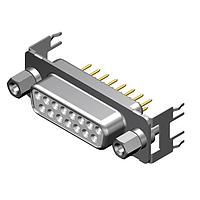 Molex / FCT 173109-1336 D-Sub Connectors - Standard Density FCT DSUB STR PC RCPT 15 PN W/LATCHLOCK