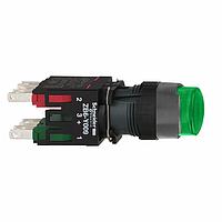 SCHNEIDER XB6AE3G5B Pushbutton Switches Rnd Grn Extended 1NO 1 nc 120V