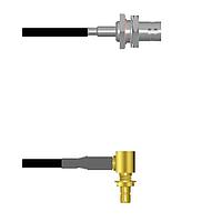 Amphenol Custom Cable Q-0403H0003007i RF Cable Assemblies BNC-SJB/SMB-RJB G174 7I