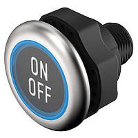 EAO 84-ADKS-B12-04AC Touch Sensor Series 84 IO-Link Touch stainless steel-Dynamic, Symbol B12, 8.4...32V DC, Automatic, PNP-NO, 3-pol., connector M12, LED1: Green, LED2: Red, Configuration: 1196