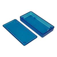 Hammond Manufacturing 1551LTBU PCB Enclosure Translucent Blue Box 3.15x1.58x0.59"