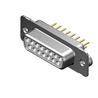 Molex / FCT 173109-1011 Standard Density FCT DSUB STR PC RCPT 25 PN W/CLINCH