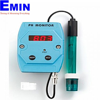HINOTEK PH-025N Online pH Monitor (0.00-14.00pH, 0.01pH, ±0.1pH/±0.2pH)