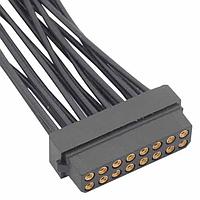 Harwin M80-8440442 Power to the Board 2+2 Pos. Female DIL 24-28AWG Cable Conn. Kit, for Latches