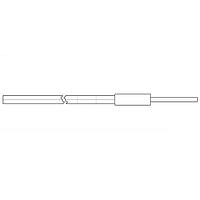 Banner Engineering PBFP46U Plastic Fiber Sensors Plastic Fiber, Diffuse Reflective; Core Dia.: 1 mm; Fiber Length 2 m; Ferrule, Probe; Free cut