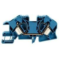 Weidmuller 1739590000 DIN Rail Terminal Blocks ZDU 16S BL