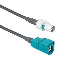 Amphenol RF 095-820-245M100 RF Cable Assemblies FAKRA Straight Jack to FAKRA Straight Plug TFC302LL 1 Meter