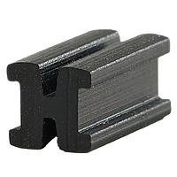 Essentra Components SQLEDS1-6-26 LED Mounting Hardware Led Spacer,T-1,Black,3/8 inSpc