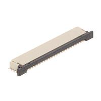 AMP Connectors - TE Connectivity 2-84952-3 Connectors 1MM FPC HORZ. BOTTOM CONT.ASSY 23P