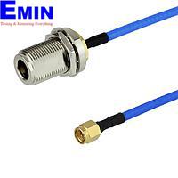 Fairview  FMC0211141 SMA Male to N Female Bulkhead Cable FM-F141 Coax