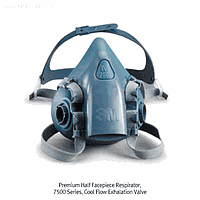 3M 3M.03.5060 Mask 7502 Respirator, Half Facepiece, Premium Midium