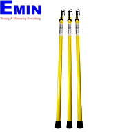 BILO THS-20 High Voltage Telescoping Triangle Hot Stick (6.43m, 220KV)