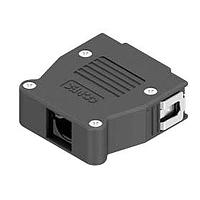 Amphenol CONEC 16-001840 D-Sub Backshells 37 POS PLASTIC HOOD BLACK SNAP LOCK