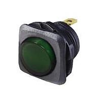 Shin Chin R13-135B-02-BGG-N1 Rocker Switches SW RKR SPST ILUM GRN