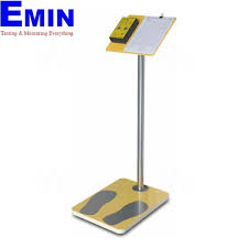 ESD personnel grounding tester for wrist straps and footwear