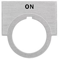 SIEMENS 52NL11 Legend Plate, On ACCESSORY, LEGEND  ON