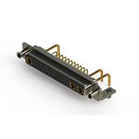 EDAC 630-25W3250-1ND Mixed Contact D-Sub Connectors Right-angle Power Combo D-Sub Connector