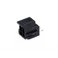 Molex 105405-1104 Shrouded Nano Fit SMT R/A HDR 2X2 Blk tin