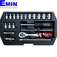 Yato YT-1449 Socket set 1/4" 20pcs