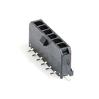 Molex 43650-0626 Shrouded MicroFit 3.0 SR V SMT Nail 30Au 6Ckt