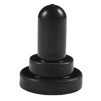 NKK Switches AT402A Cap, Rectangular SPLASH BOOT FULL BLK