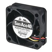 Sanyo Denki 9GA0405H6002 Axial DC Axial Fan, 40x40x20mm, 5VDC, High Performance, Low Power